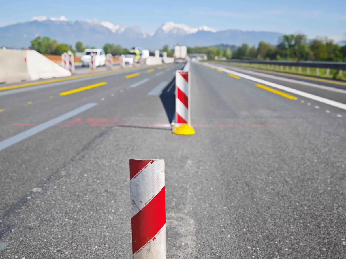 Na štajerski avtocesti tik pred Ljubljano od danes nova prometna ureditev