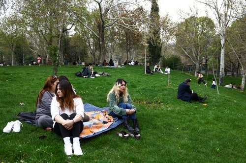 Park v Teheranu v začetku aprila letos