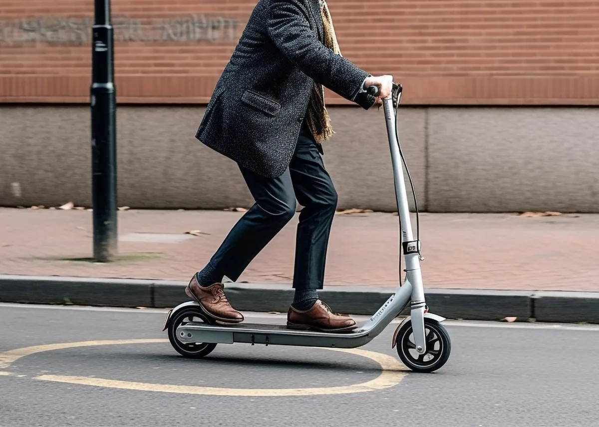 V prometni nesreči umrl 78-letni voznik e-skiroja