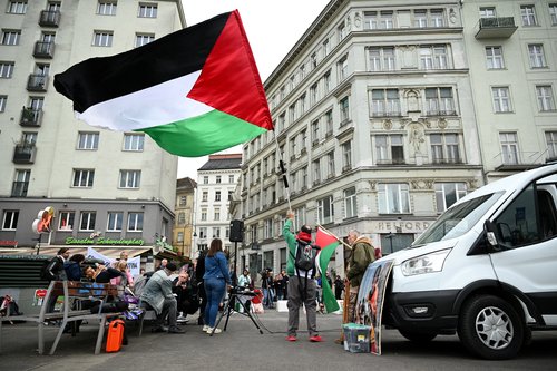 Protest na Dunaju
