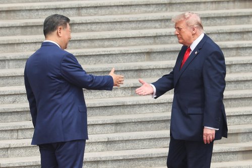 Donald Trump in Ši Džinping