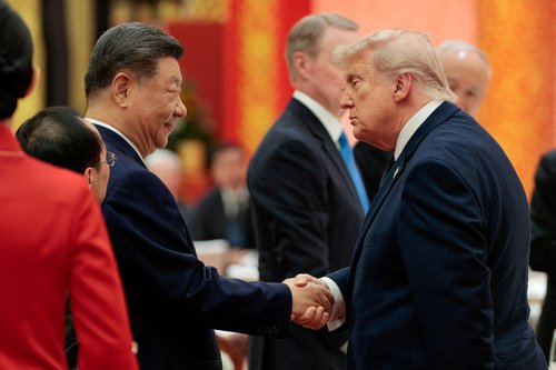 Donald Trump in Ši Džinping