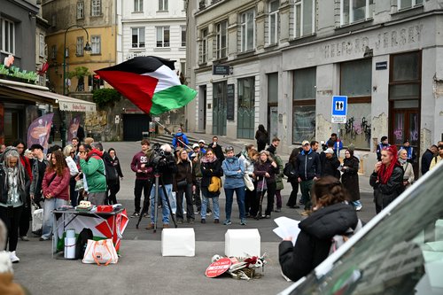 Protest na Dunaju