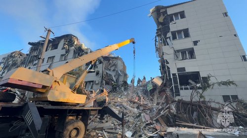 Ukrajinski napad na študentski dom v Lugansku