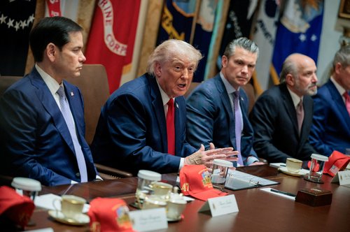 Donald Trump, Marco Rubio, Pete Hegseth