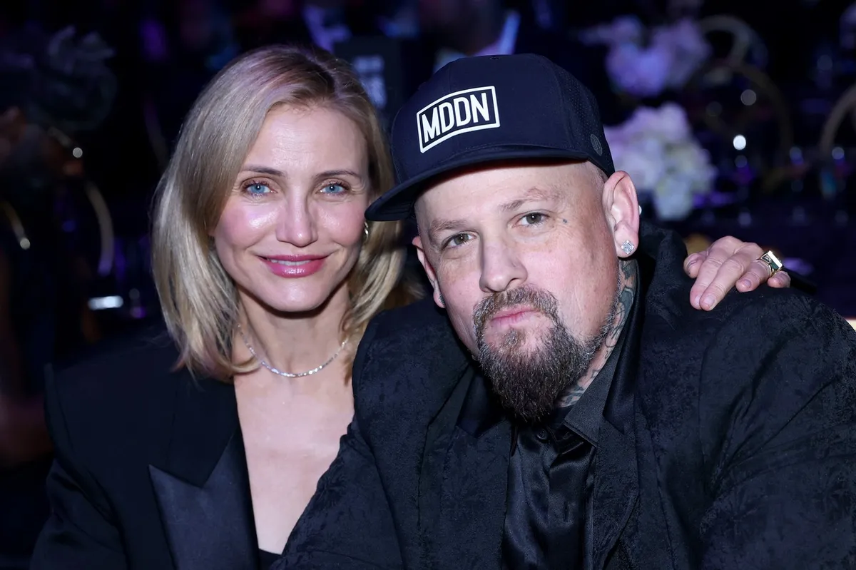 Cameron Diaz in Benji Madden presenetila z veselo novico