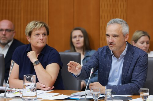 Jelka Godec in Janez Cigler Kralj