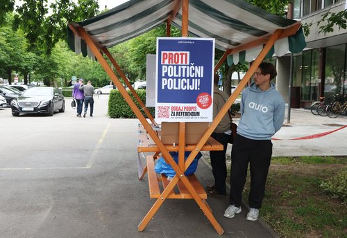 Zbiranje podpisov za referendum o noveli zakona o parlamentarni preiskavi