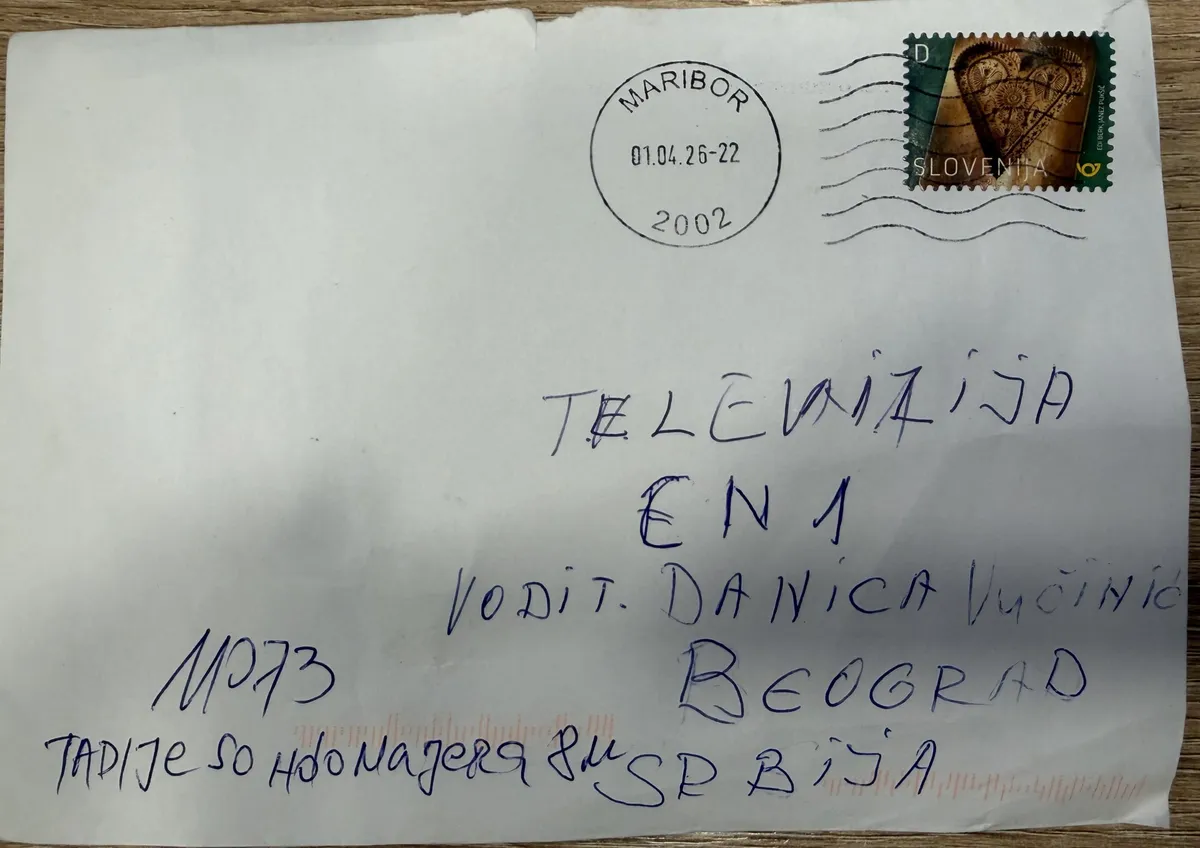 Novinarka N1 Srbija prejela grozilno pismo iz Maribora