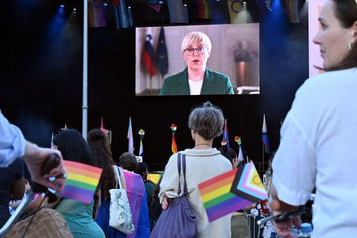 Nataša Pirc Musar na Paradi ponosa 2026