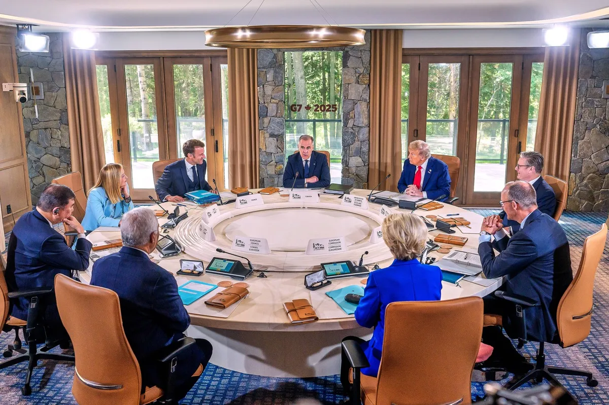Na vrhu G7 med drugim o podpori Ukrajini in konfliktu na Bližnjem vzhodu