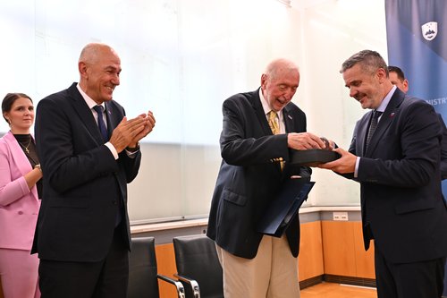 Dimitrij Rupel, Janez Janša in Tone Kajzer
