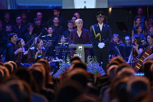 Predsednica republike, Nataša Pirc Musar, proslava, dan državnosti