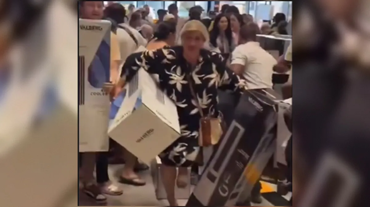 Vročinski val sprožil boj za klimatske naprave v francoskih trgovinah (VIDEO)
