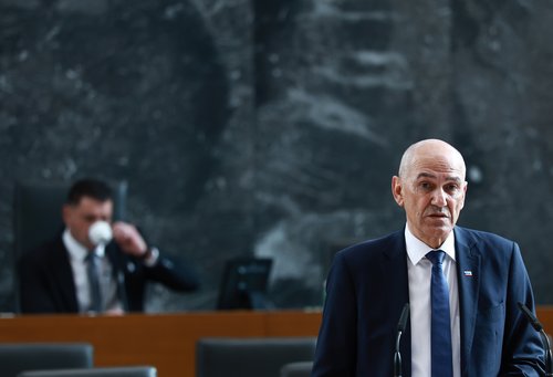 Janez Janša v DZ