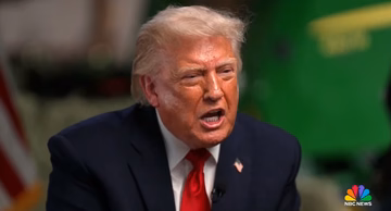 Trump prekinil intervju in novinarki zabrusil, da je pokvarjena ali neumna (VIDEO)