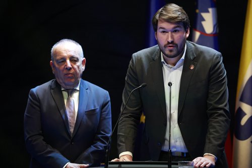 Luka Simonič in Andrej Šircelj