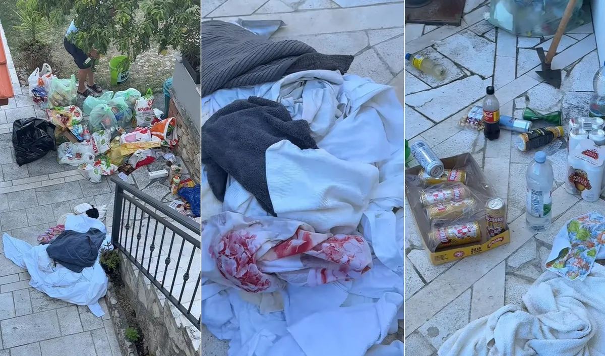 Hrvatica pokazala katastrofo, ki so jo za seboj pustili turisti: "Res sramota" (VIDEO)