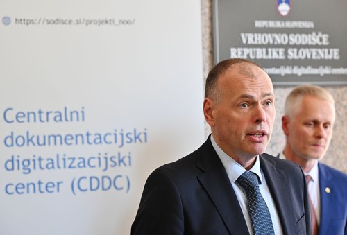 Minister za pravosodje Mihael Zupančič