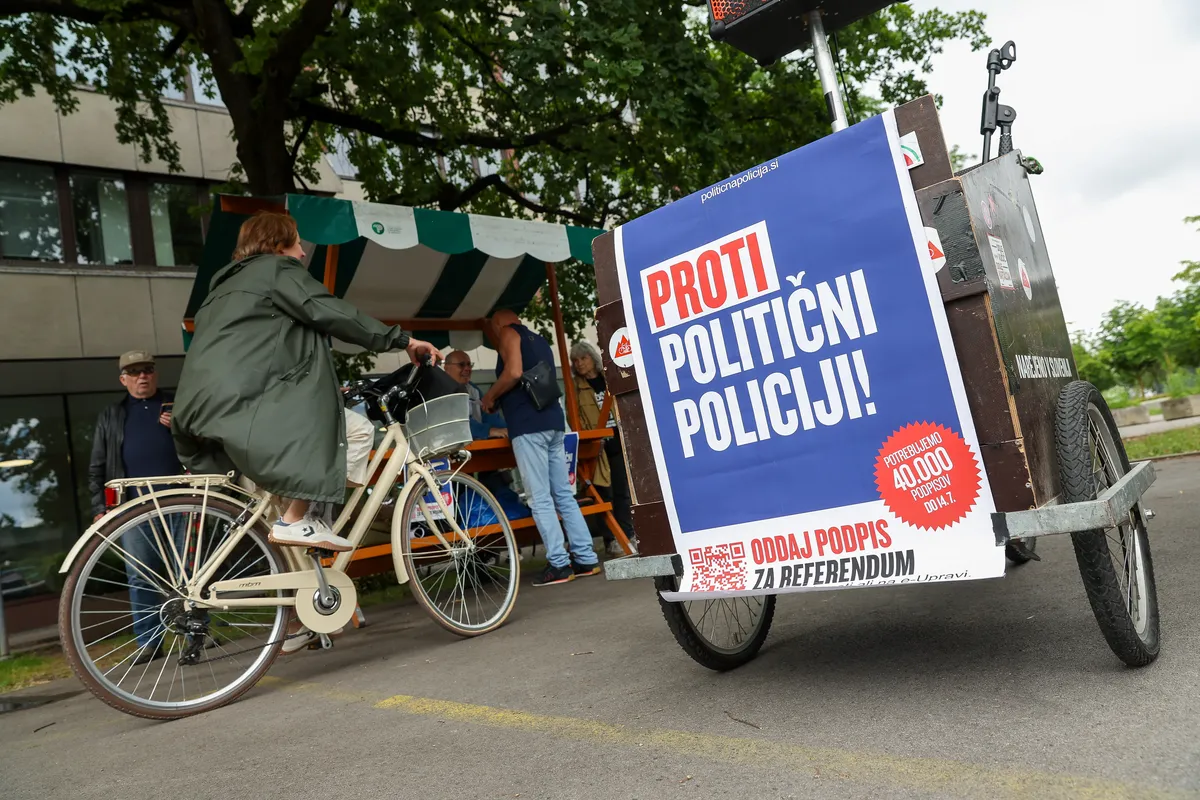 Pobudniki referenduma opozarjajo na težave pri zbiranju podpisov