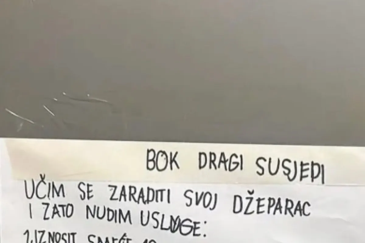 Gesta dečka iz Splita ganila splet, tako se je odločil zaslužiti žepnino
