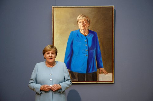 Portret Angele Merkel