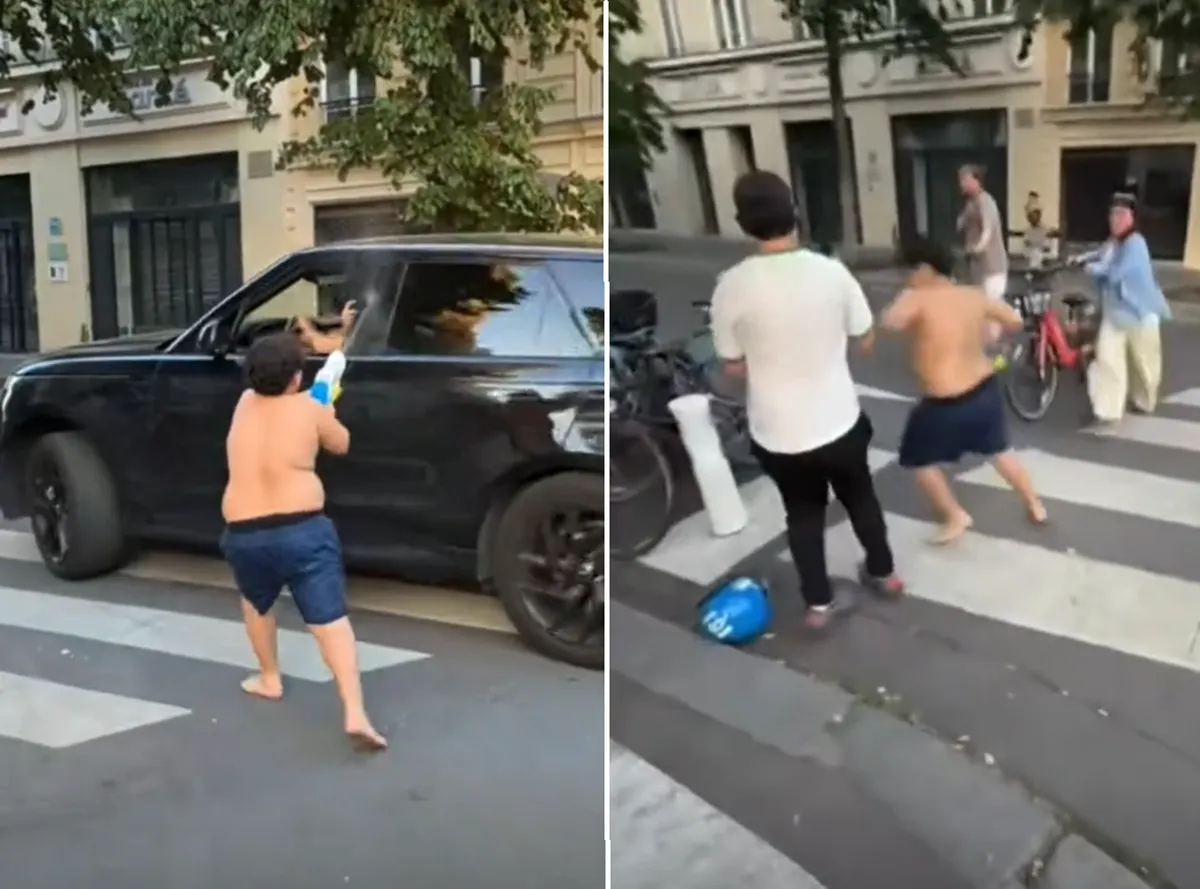 Pariška policija aretirala 14-letnika, ki je z vodno pištolo več tednov nadlegoval mimoidoče