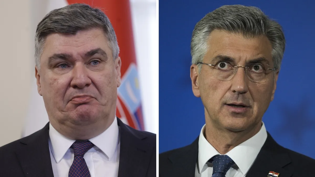 Spor Andreja Plenkovića in Zorana Milanovića dosegel nepričakovan preobrat