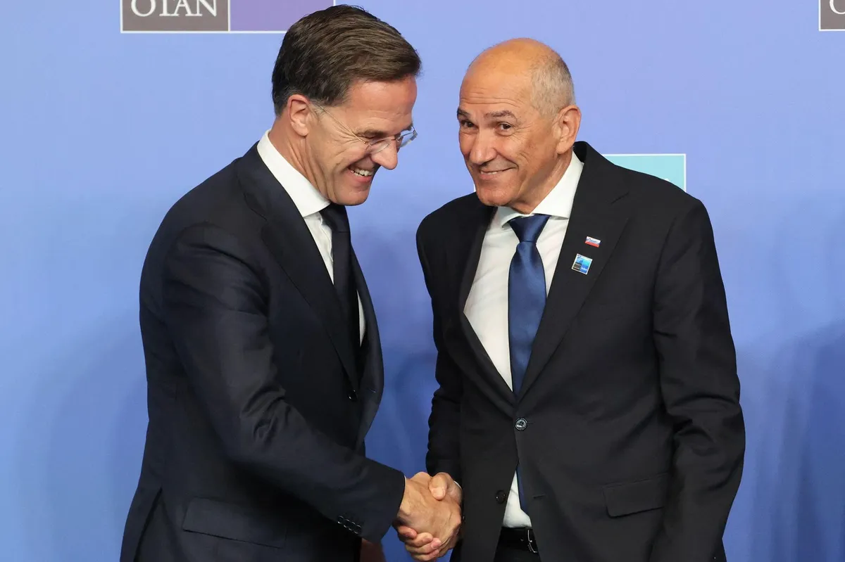 Premier Janša po vrhu Nata: Trump izrekel nekaj kritik, vendar večjih napetosti ni bilo