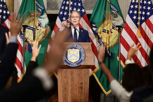Ameriški finančni minister Scott Bessent