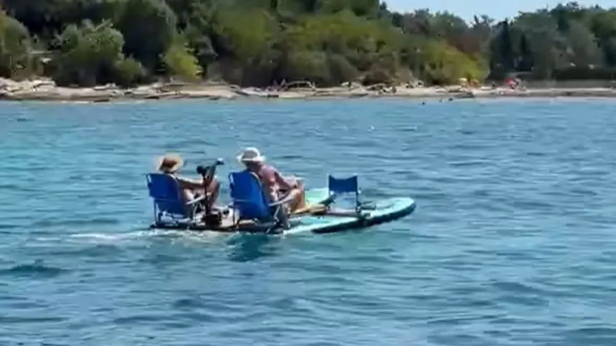 Dopustnika v Savudriji navdušila z domislico