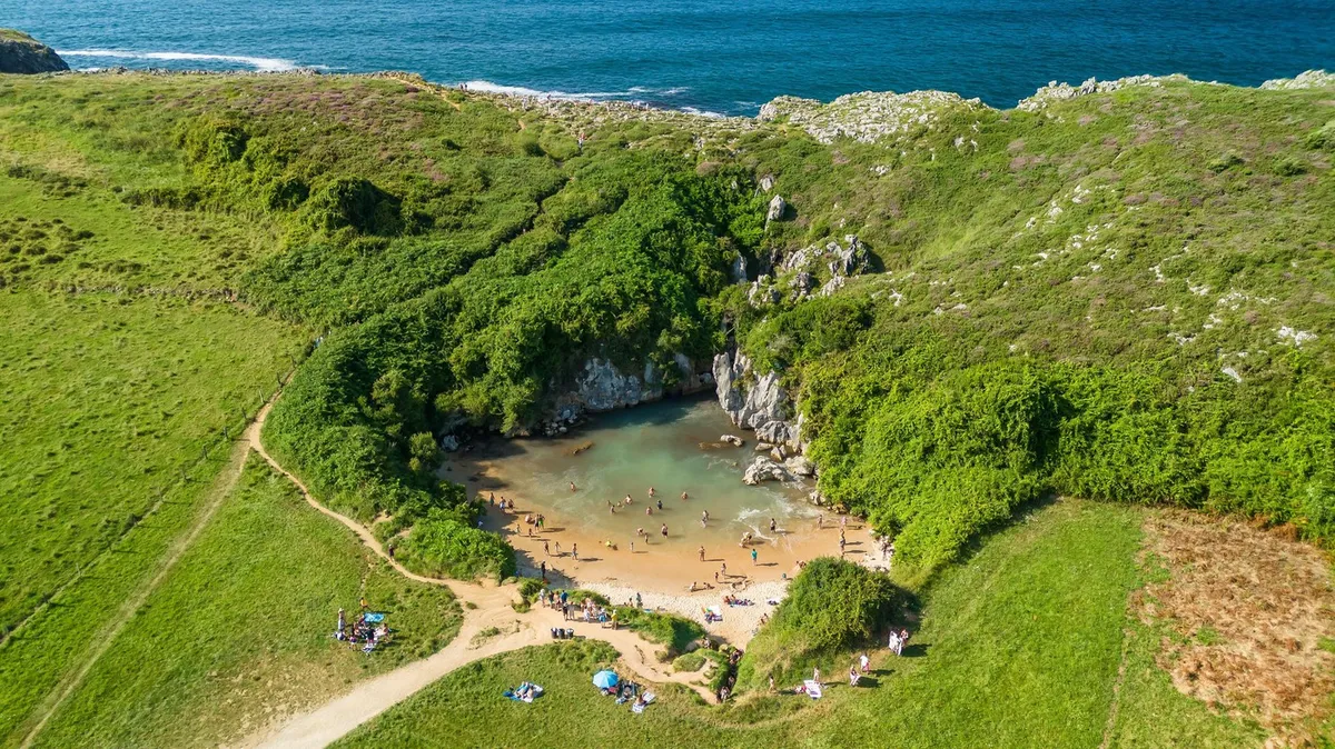 Najmanjša plaža na svetu je zaradi nenavadnega pojava pravi čudež narave