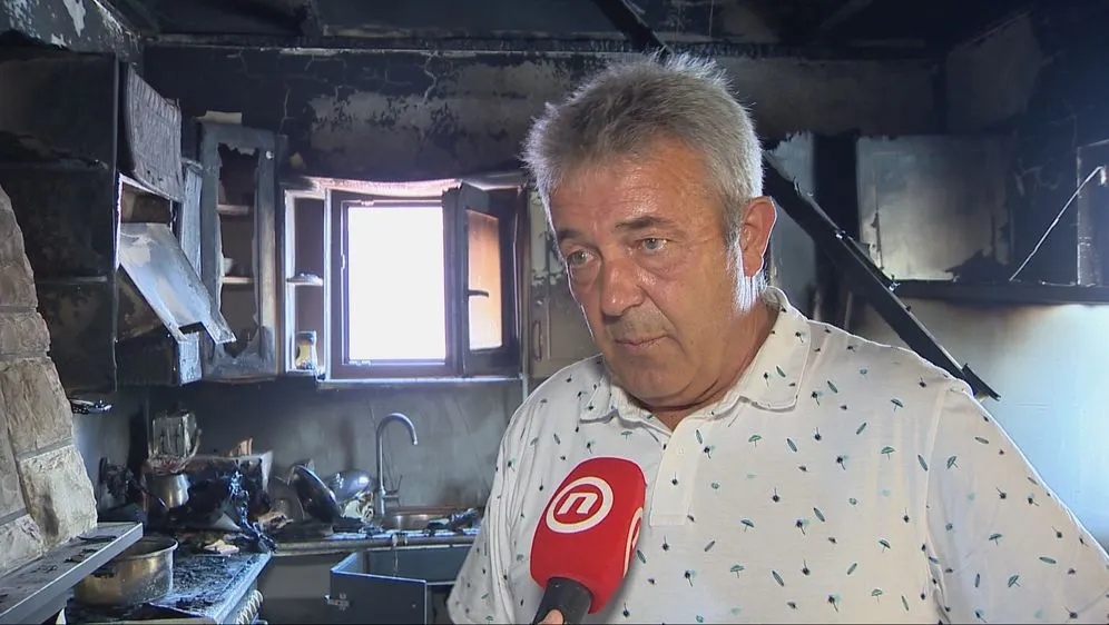 Turisti Hrvatu zažgali apartma: "Kazali so mi sredinec, medtem ko je hiša gorela"