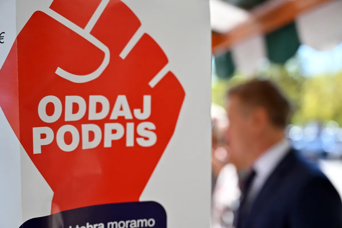 Zaradi težav pri spletni oddaji podpisov za referendum opozicija zahteva nujno sejo odbora DZ