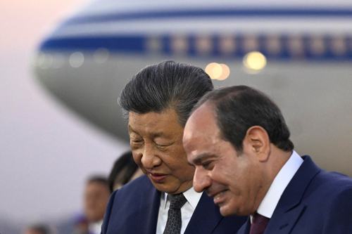 Xi Jinping in Sisi