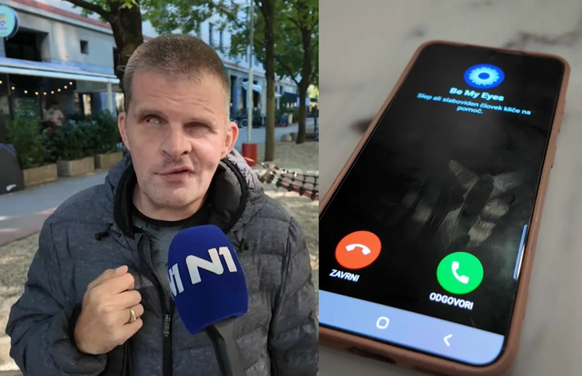 Aplikacija, prek katere lahko slepi "vidijo", prostovoljec pa lahko postane vsak