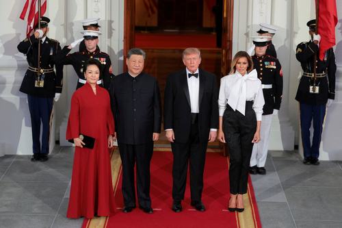 Donald Trump in Ši Džinping