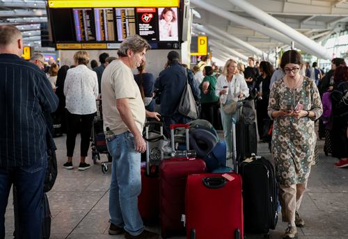 Težave na letališču Heathrow