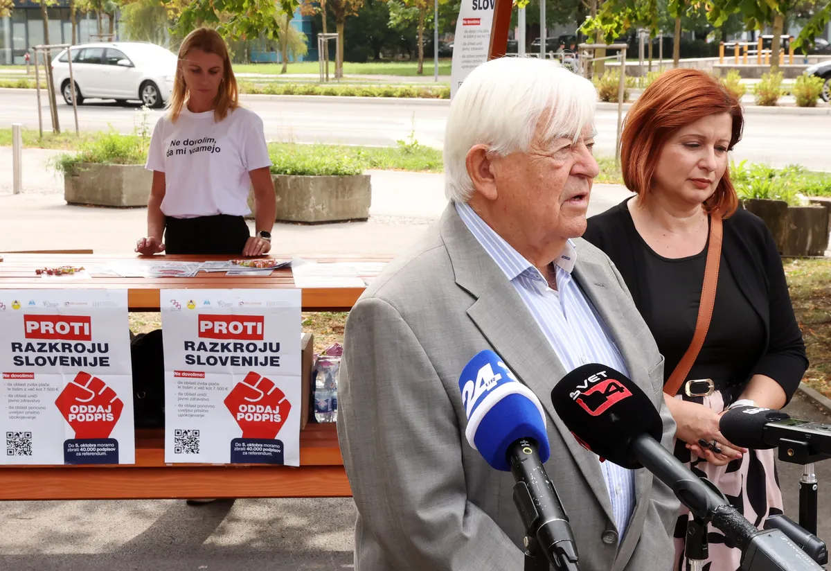 Kučan oddal podpis za razpis referenduma o intervencijskem zakonu: "Izgubili bi vsi"