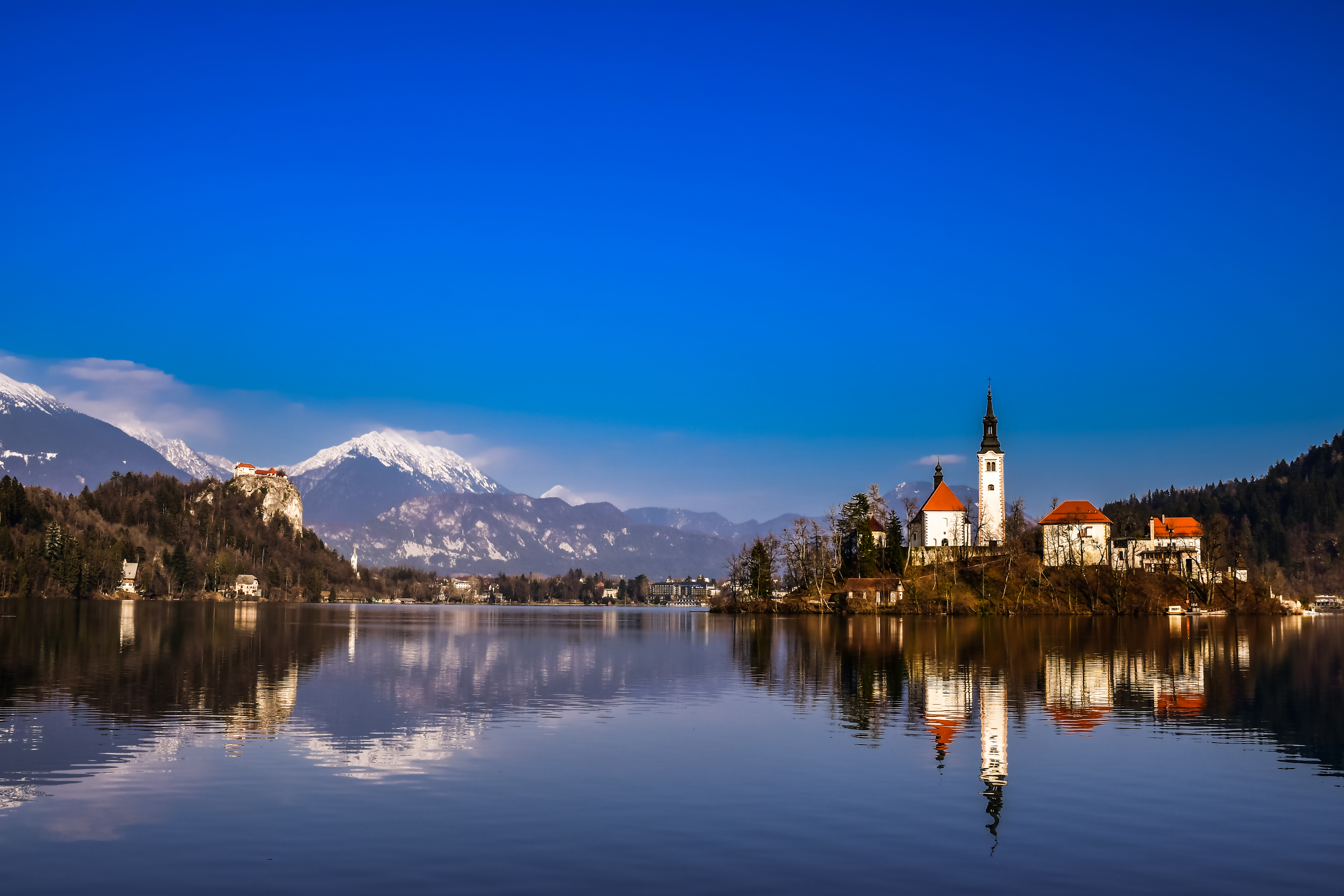 Bled, jezero, cerkev