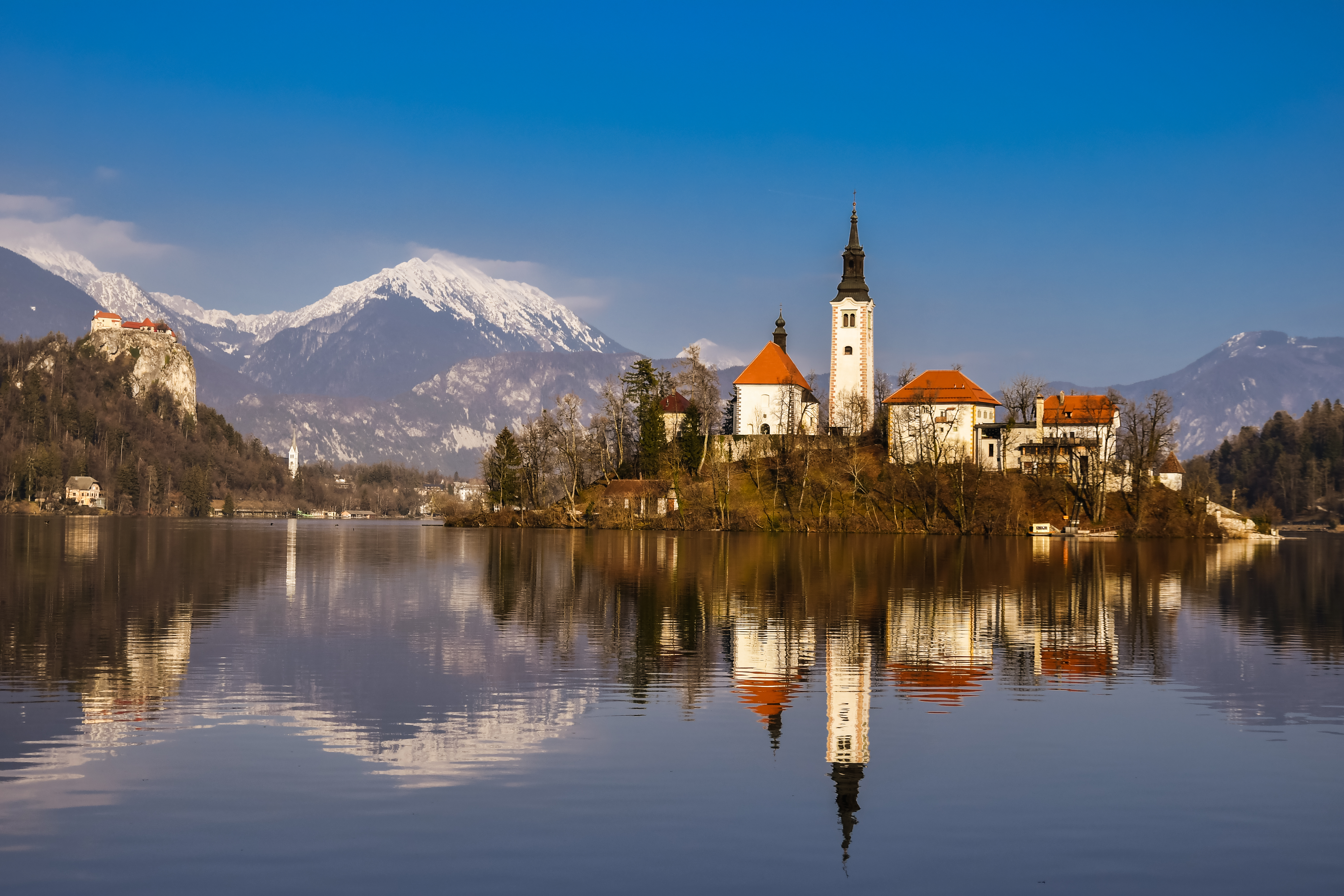 Bled, jezero, cerkev