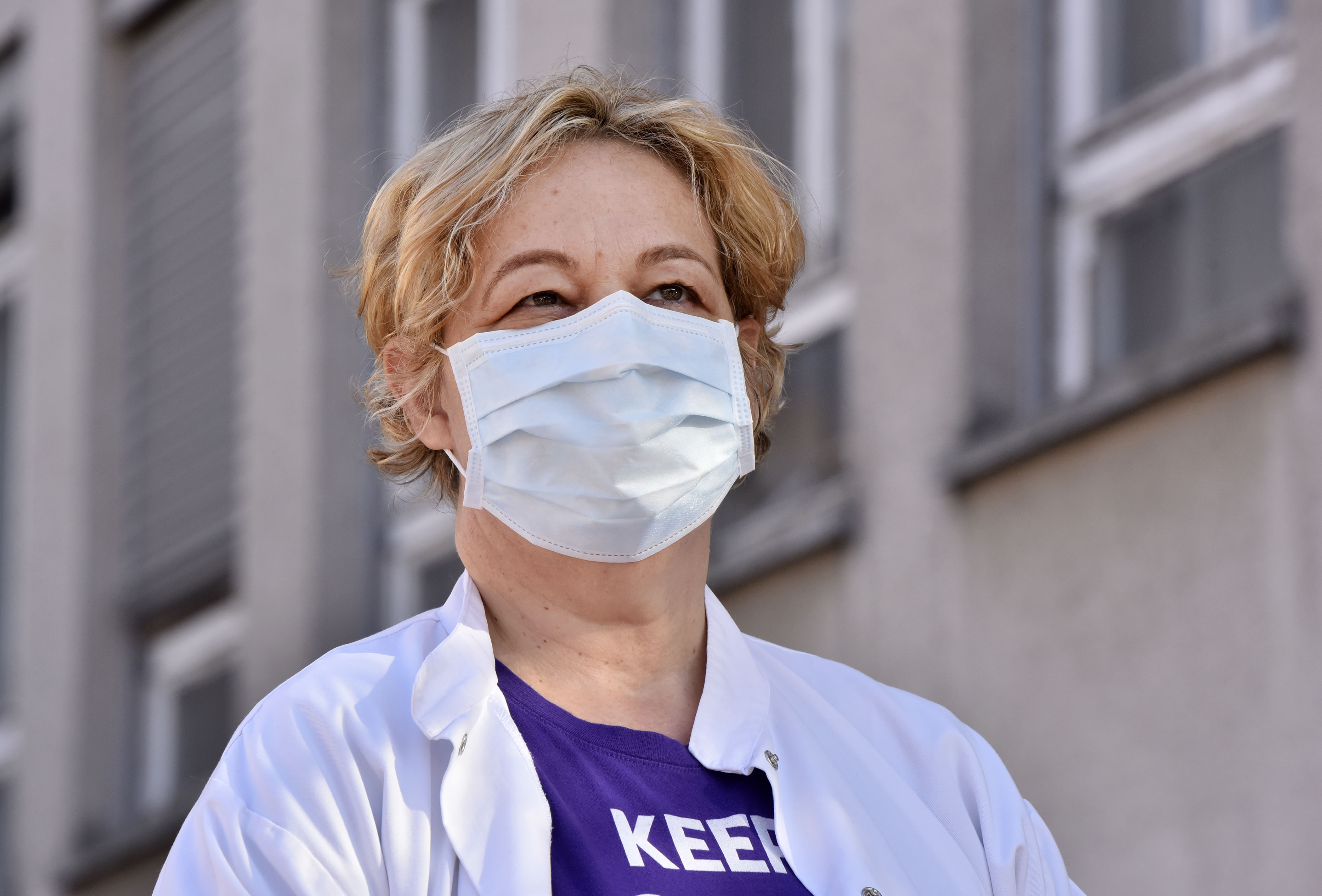 Mateja Logar, covid-19