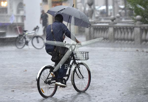 Dež nevihta vreme narava