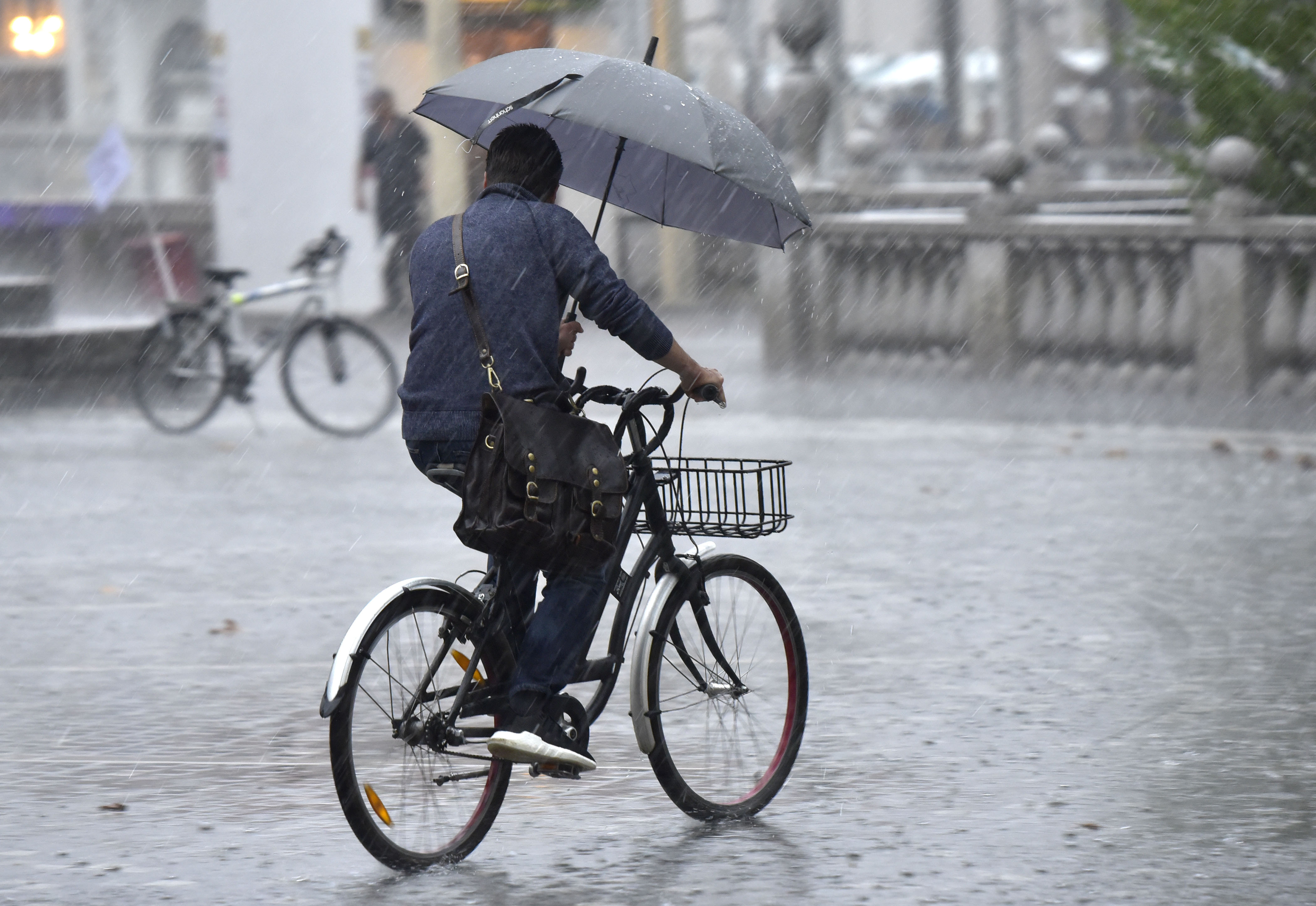 Dež nevihta vreme narava