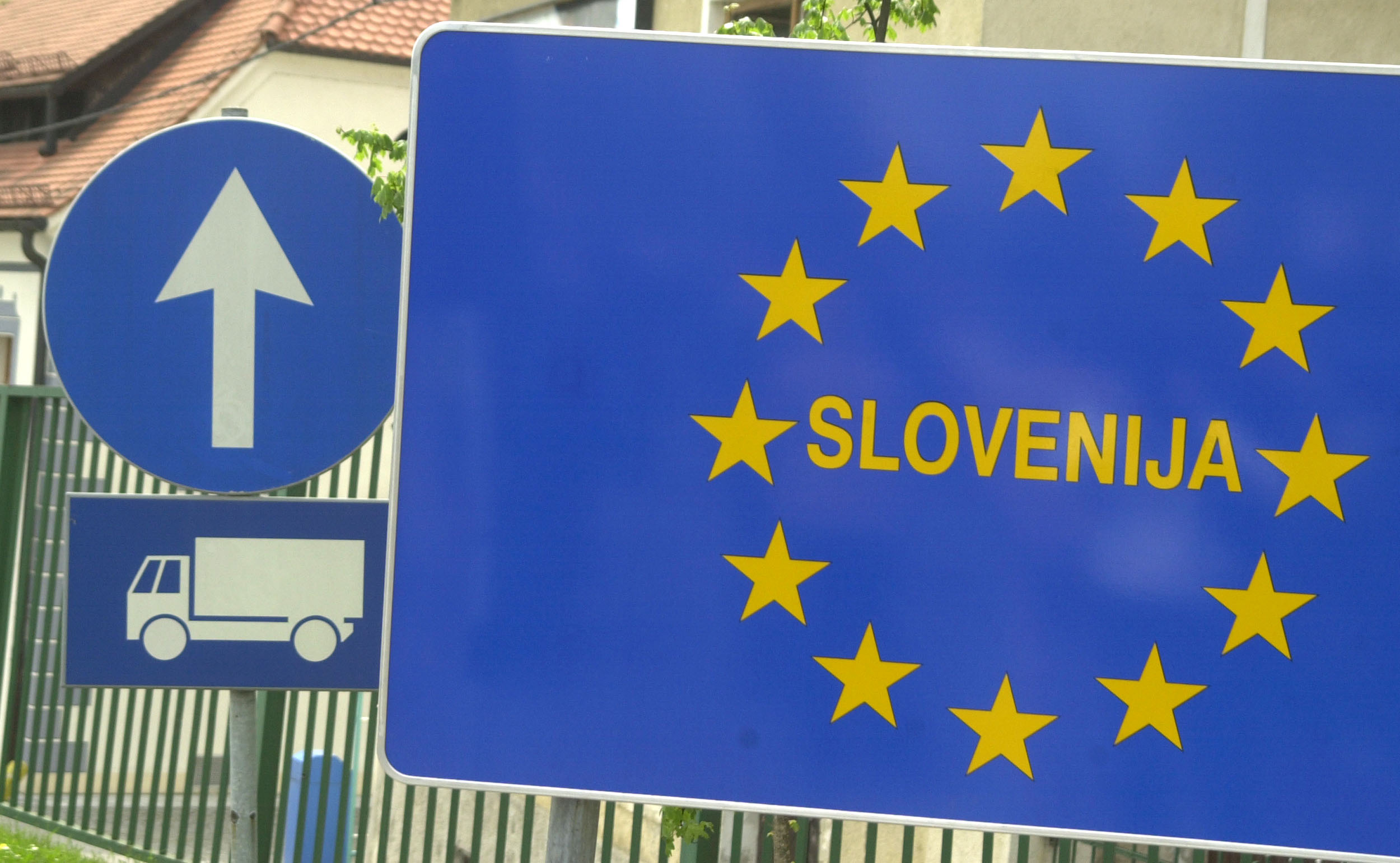 mejni prehod, meja, tabla