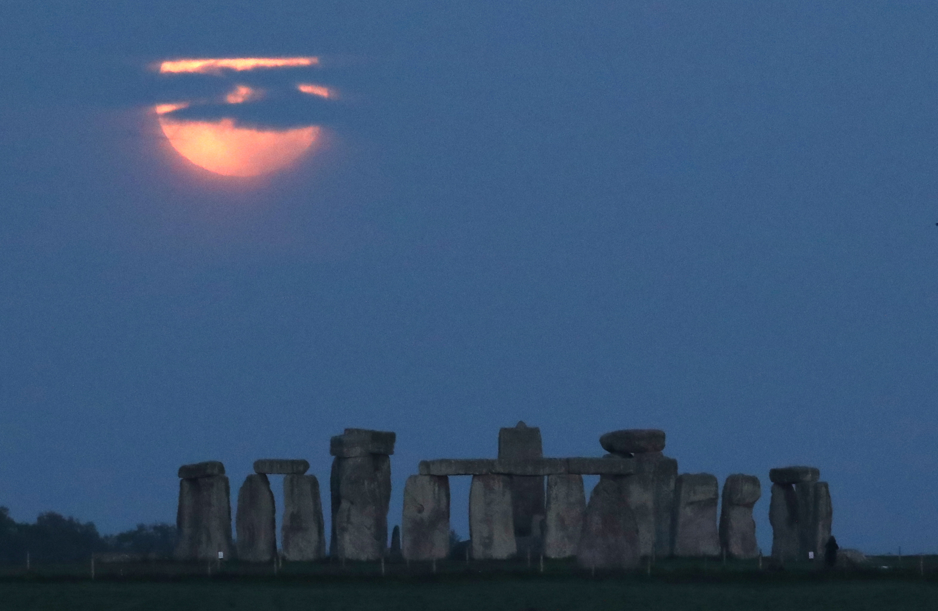 super Luna, Stonehenge