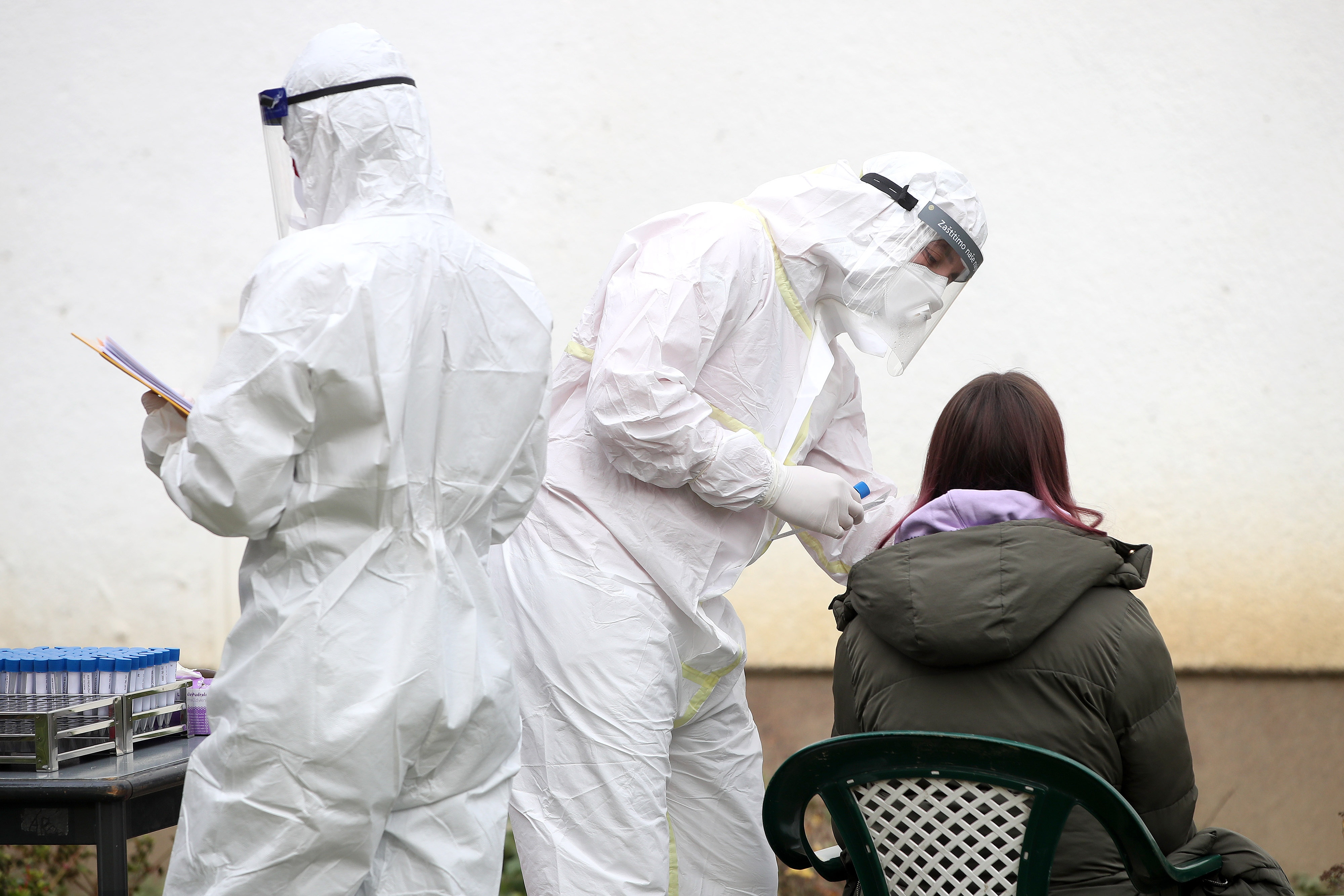 Hrvaška, testiranje