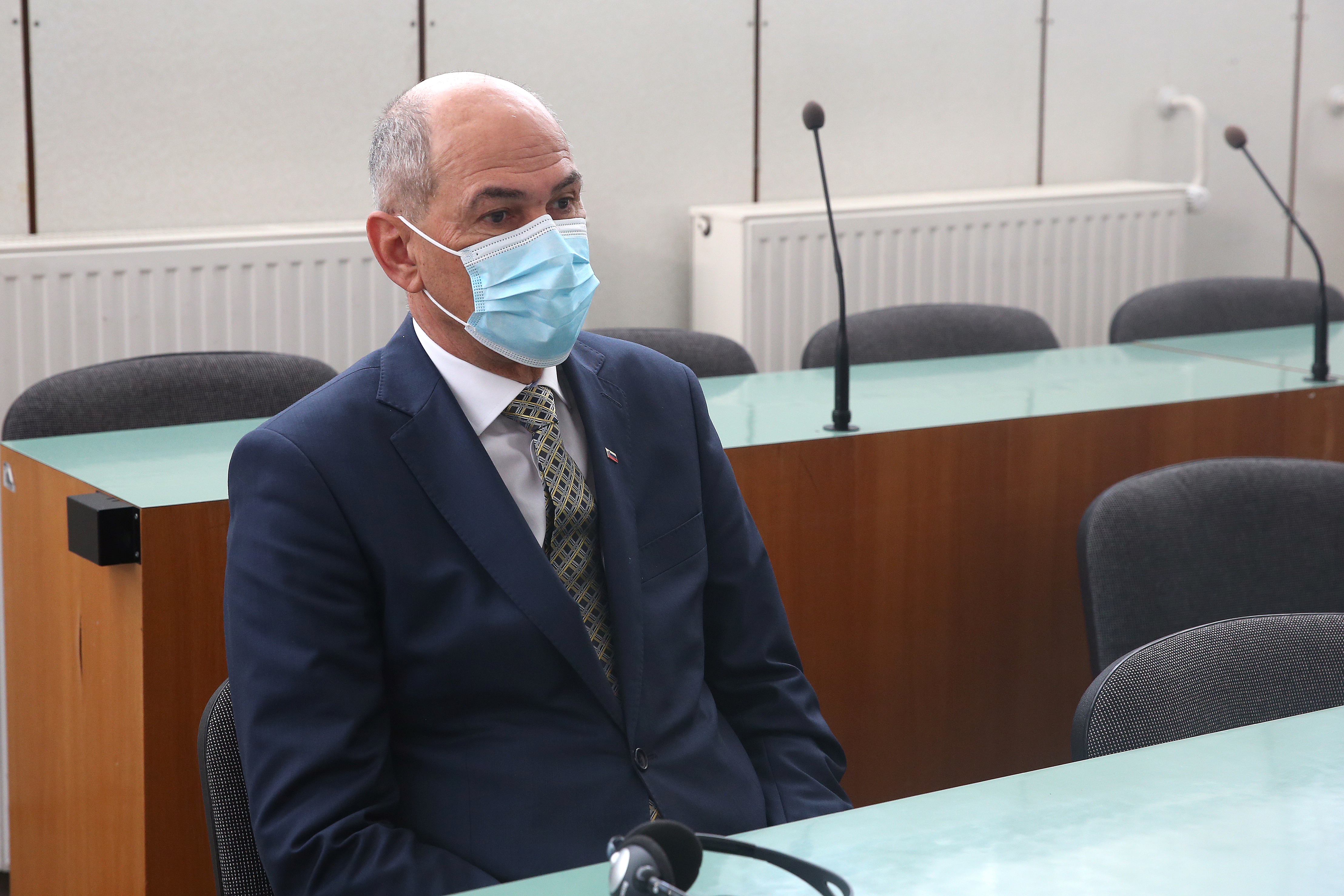 Janez Janša na sodišču