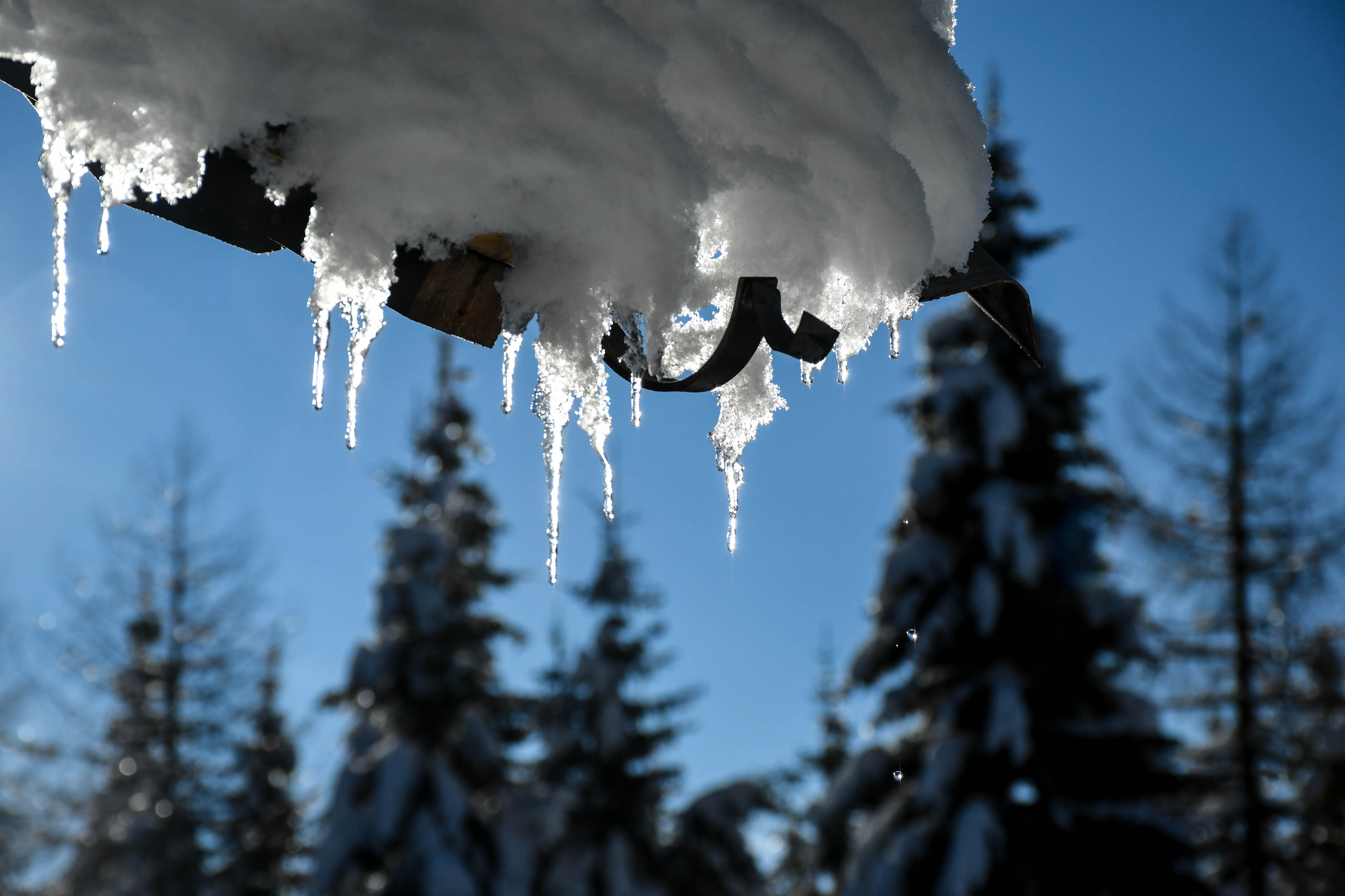 sneg,led,kapljica vode,sonce
