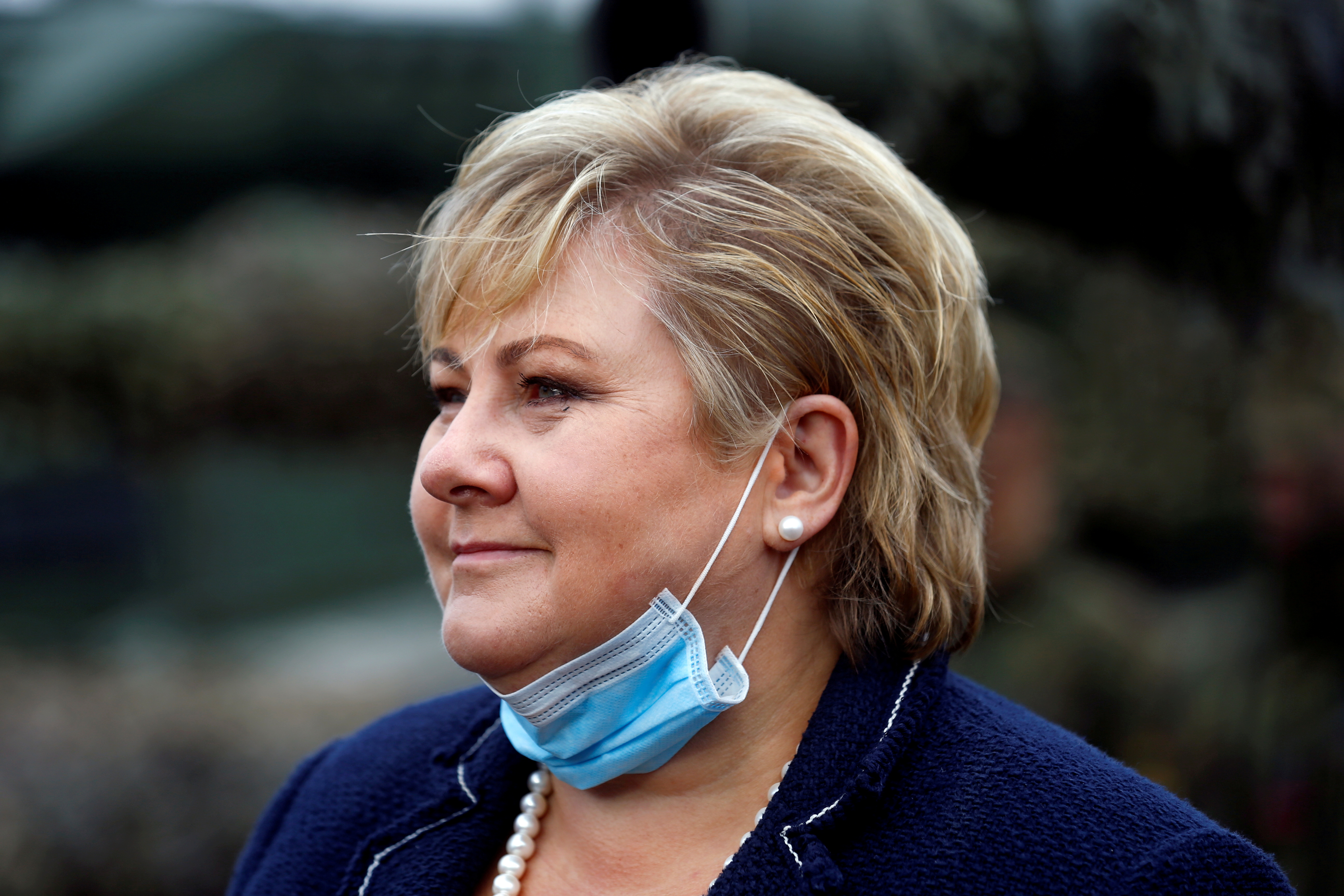 Erna Solberg, Norveška